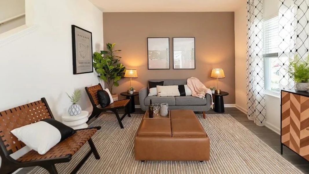 Furnished interior view inside a new home in , Apopka (Image 9).