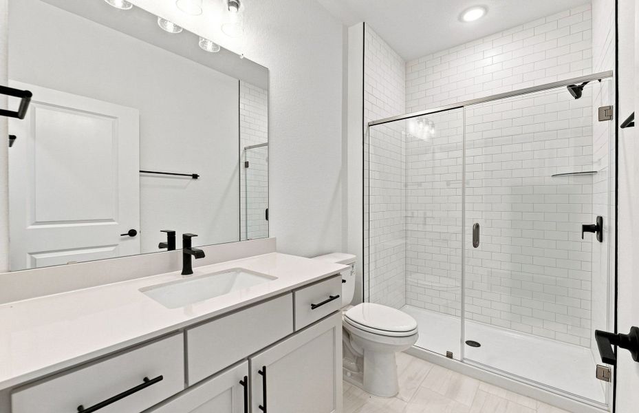 Furnished interior view inside a new home in Del Webb Austin at Lost Pines, Bastrop (Image 16).