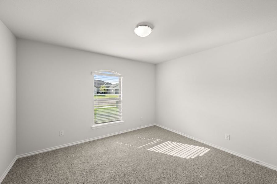 Front exterior of a new home in Mountain Valley, Burleson, TX, highlighting curb appeal (Image 24). Front exterior of a new home in Mountain Valley, Burleson, TX, highlighting curb appeal (Image 24).