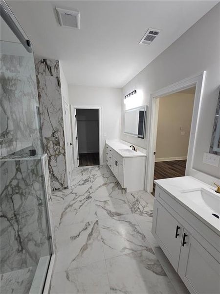 Furnished interior view inside a new home in , Covington (Image 9).