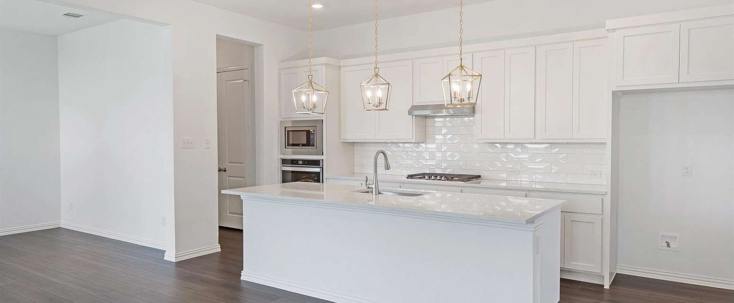 Representative furnished interior of a home built from the Douglas by Ashton Woods in Oakfield Trails Traditional, Parrish (Image 5).