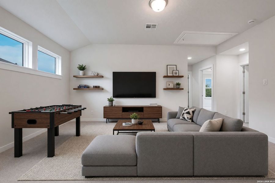Furnished interior view inside a new home in Avondale, San Antonio (Image 6).