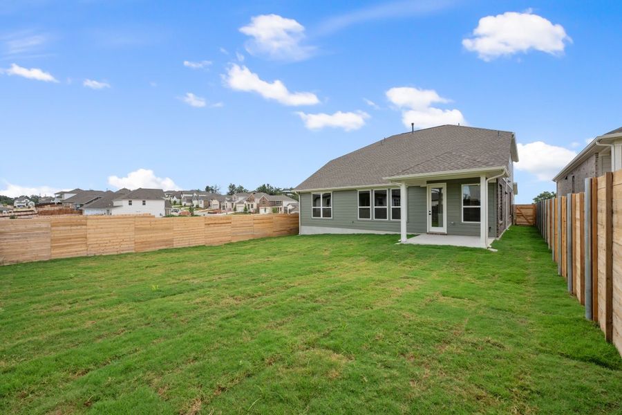 Representative exterior details of a home built from the Thornton by Ashton Woods in Berry Creek Highlands, Georgetown (Image 3).