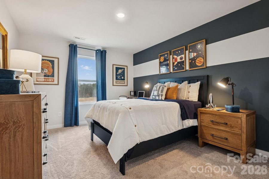 Furnished interior view inside a new home in Grants Landing, Salisbury (Image 10).