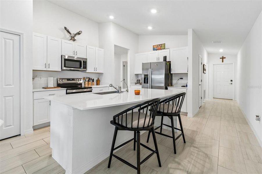 Furnished interior view inside a new home in Park East, Plant City (Image 10).