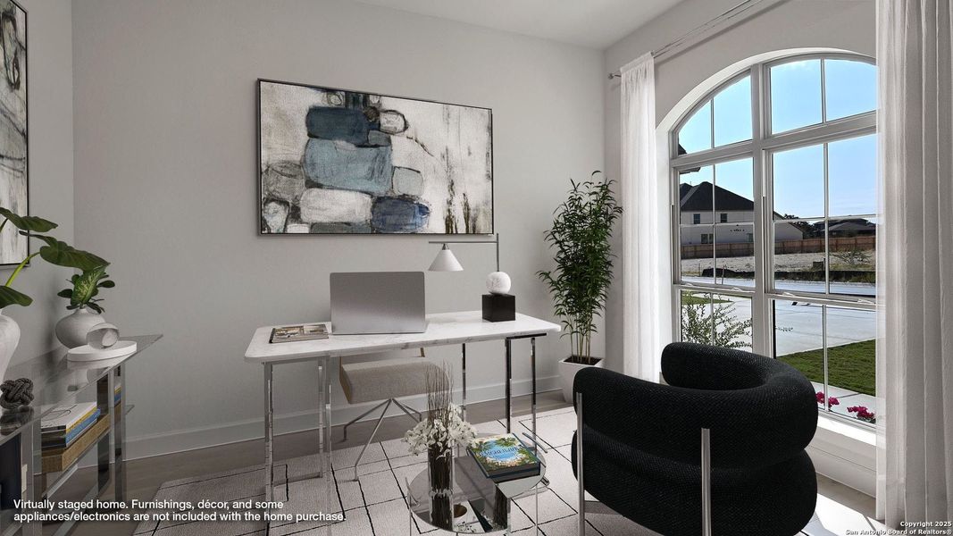 Furnished interior view inside a new home in Johnson Ranch 70', Bulverde (Image 14). Furnished interior view inside a new home in Johnson Ranch 70', Bulverde (Image 14).