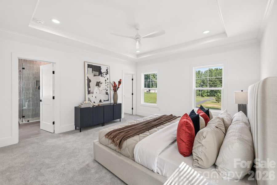 Primary bedroom upper level