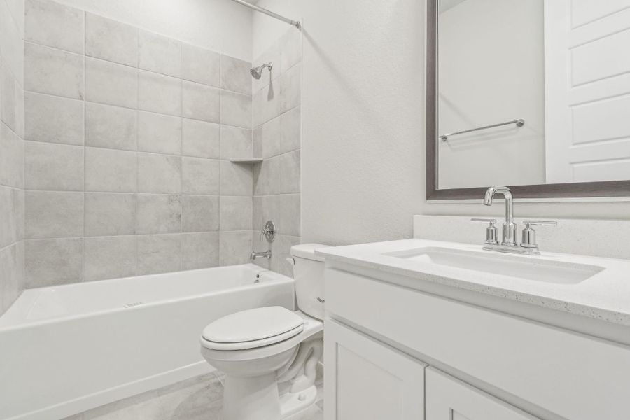 Photo is not of the actual home but is an inspirational photo of builder’s model home and may depict options, furnishings, and/or decorator features that are not included.