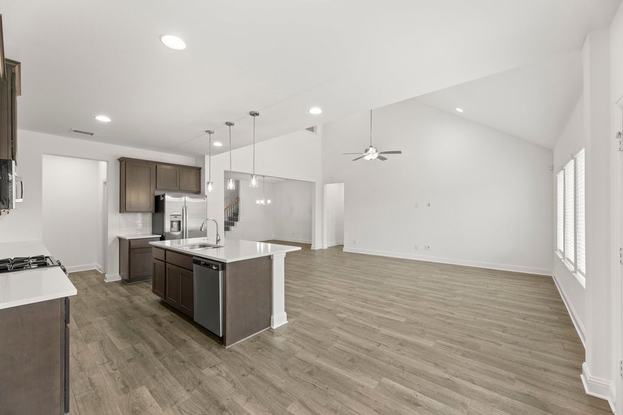 Furnished interior view inside a new home in Walden Pond, Forney (Image 10).