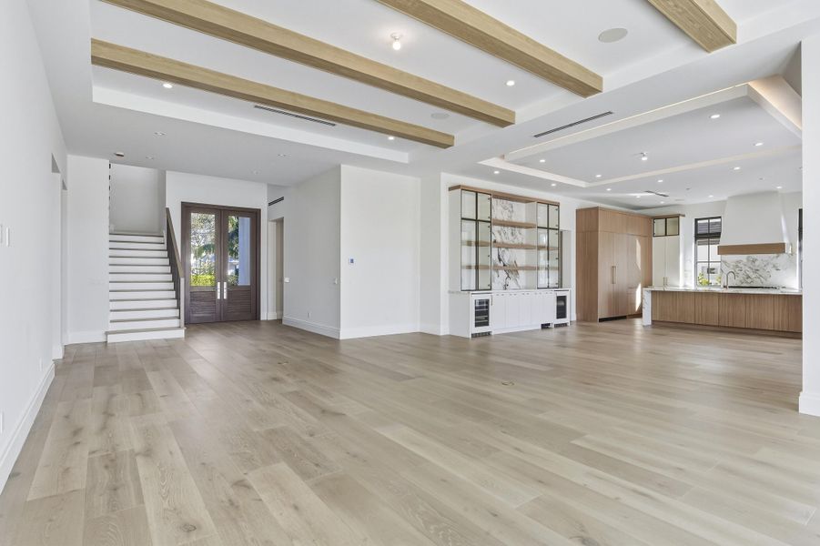 LIVING ROOM AND DINING ROOM
