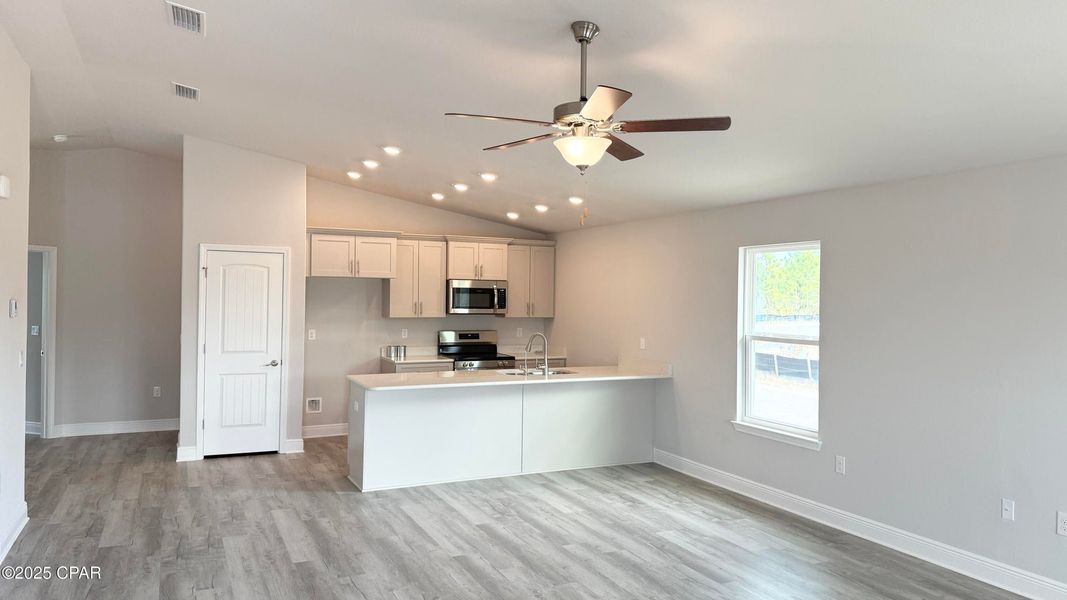 Furnished interior view inside a new home in East Bay, Panama City (Image 4). Furnished interior view inside a new home in East Bay, Panama City (Image 4).