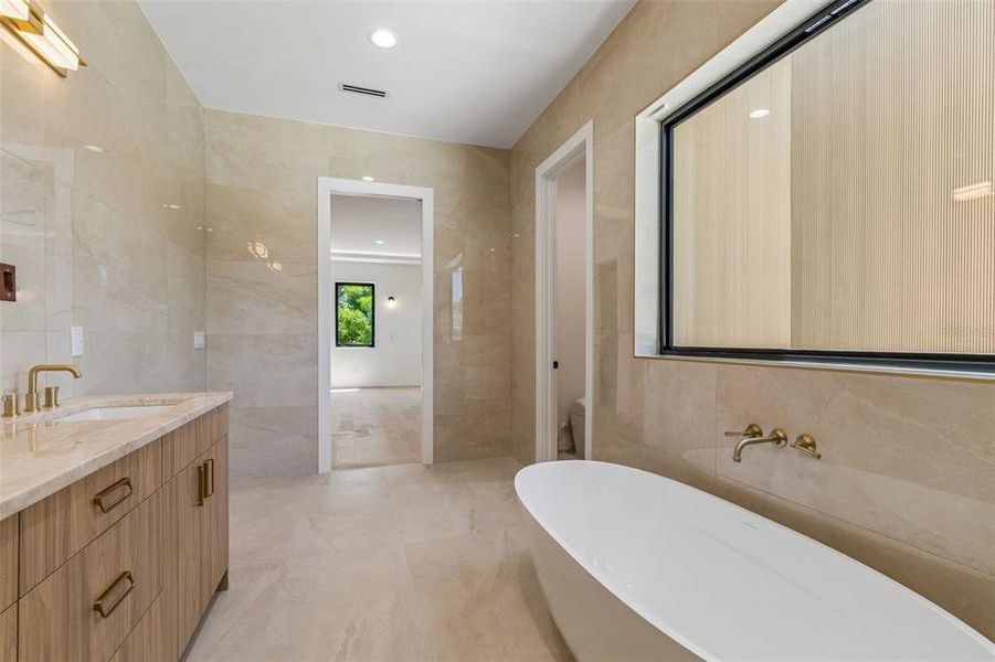 Furnished interior view inside a new home in , Tampa (Image 47).