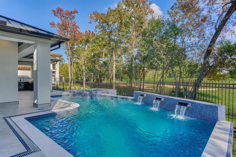 Exterior details and patio area of a home in , Spring (Image 28). Exterior details and patio area of a home in , Spring (Image 28).