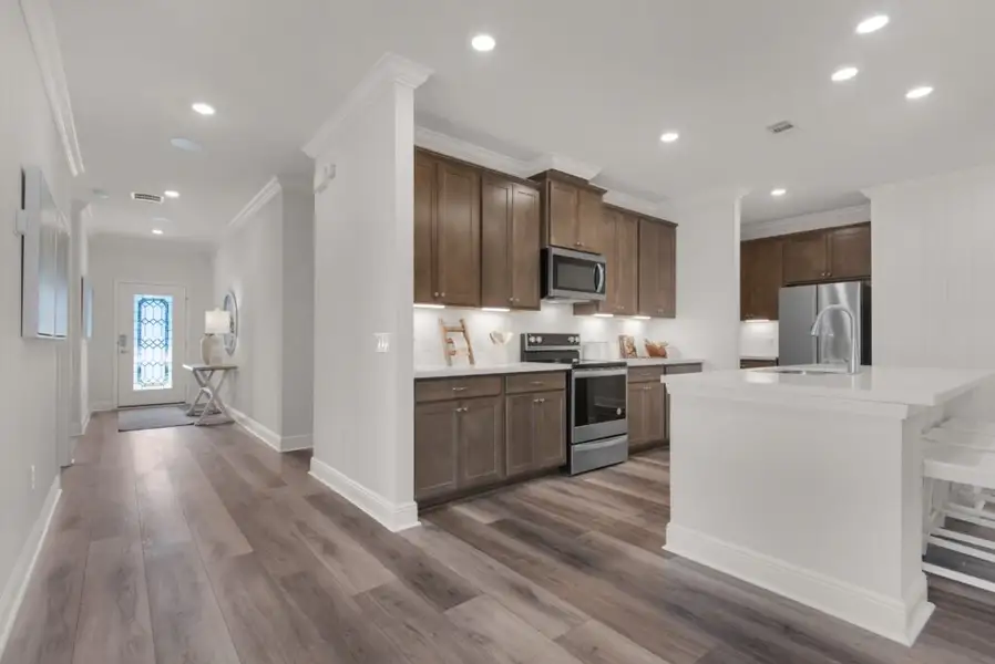 Representative furnished interior of a home built from the Santa Rosa by Holiday Builders in Yellow River Ranch, Milton (Image 3). Representative furnished interior of a home built from the Santa Rosa by Holiday Builders in Yellow River Ranch, Milton (Image 3).