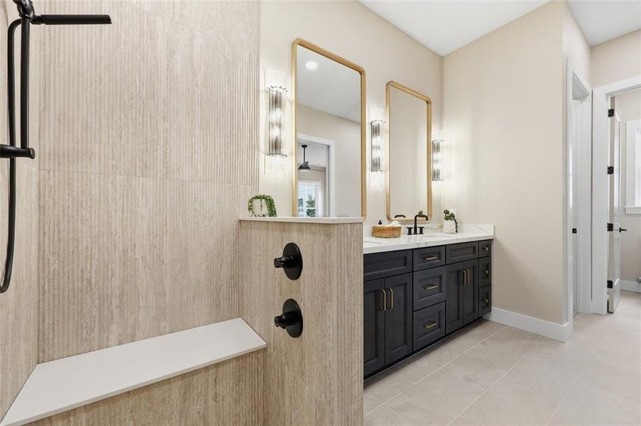 Furnished interior view inside a new home in , Newberry (Image 32).