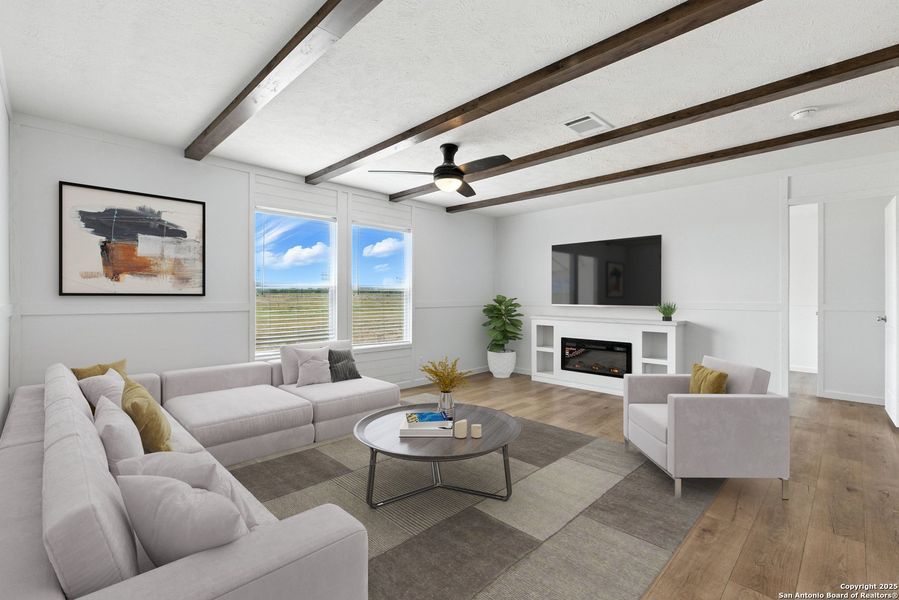 Furnished interior view inside a new home in , Jourdanton (Image 9). Furnished interior view inside a new home in , Jourdanton (Image 9).