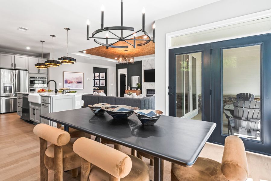 Representative furnished interior of a home built from the Maxwell by Fischer Homes in Easton Park, Dallas (Image 25).