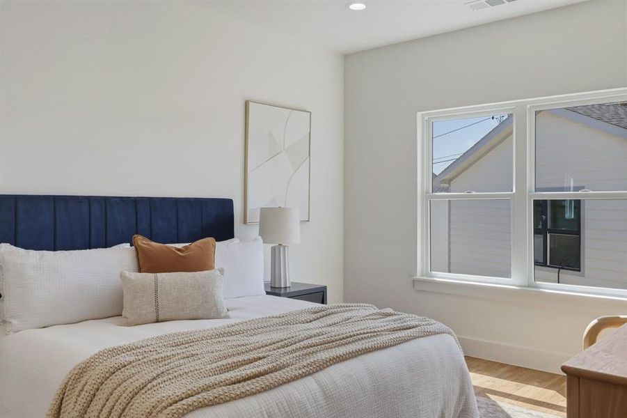 Furnished interior view inside a new home in , Dallas (Image 24). Furnished interior view inside a new home in , Dallas (Image 24).