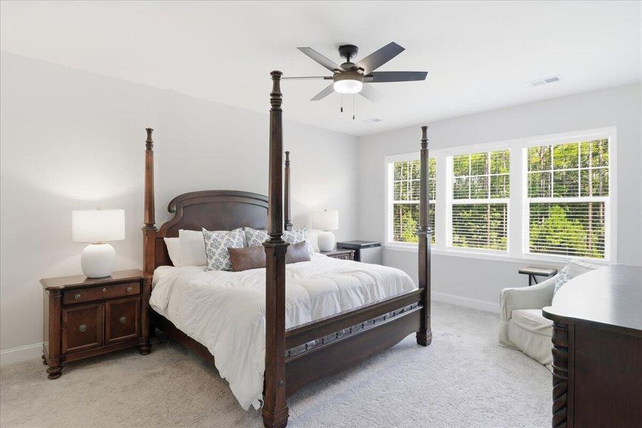 Furnished interior view inside a new home in , Huger (Image 18).