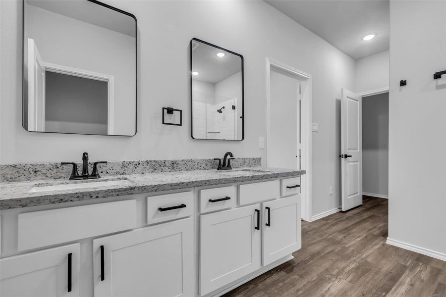 Furnished interior view inside a new home in , Cleveland (Image 14).