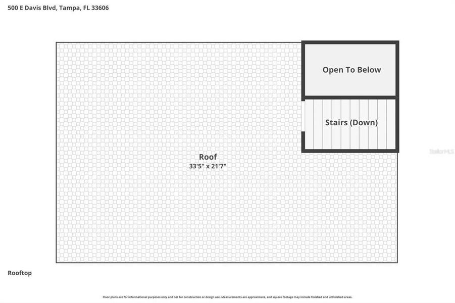 2D floor plan layout of this home in , Tampa, FL (Image 46).