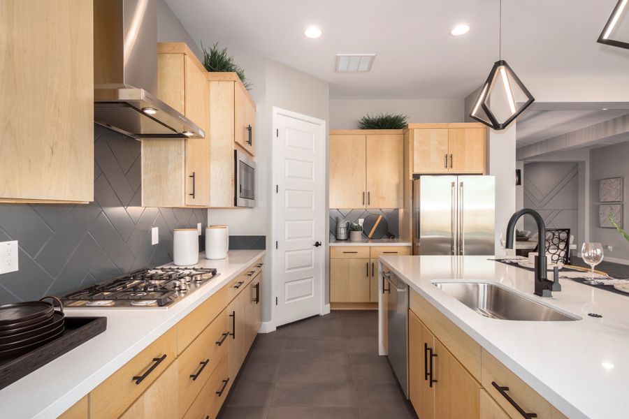 Furnished interior view inside a new home in Stonehaven, Glendale (Image 7).