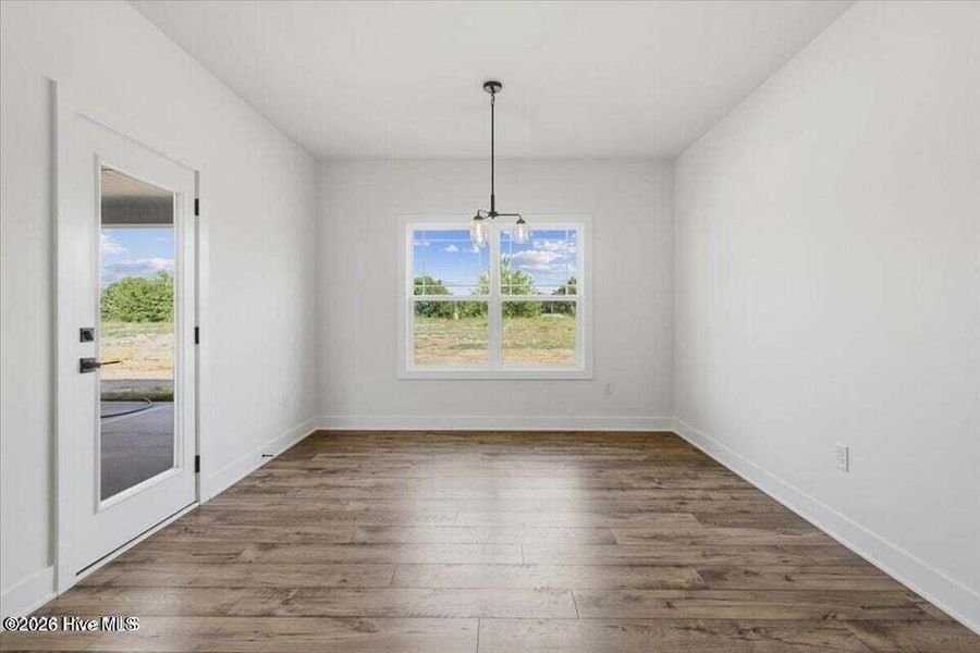 Spacious, unfurnished interior of a new home in Wood Creek Landing, Leland (Image 19). Spacious, unfurnished interior of a new home in Wood Creek Landing, Leland (Image 19).