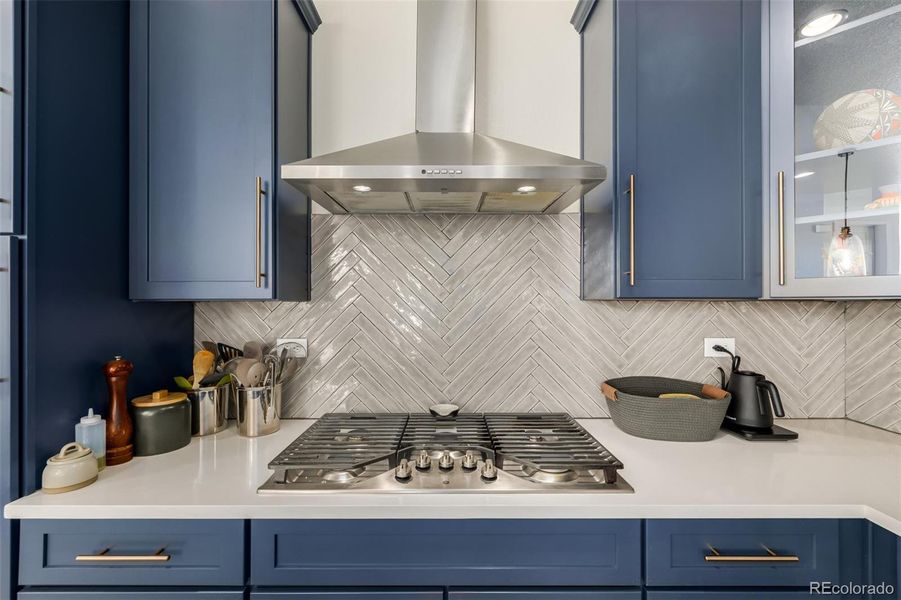 Close-up of interior finishes inside a home in Haskins Station, Arvada (Image 19).