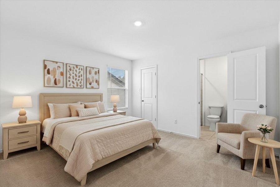 Upstairs bedroom 2-has private bathroom! VS Upstairs bedroom 2-has private bathroom! VS