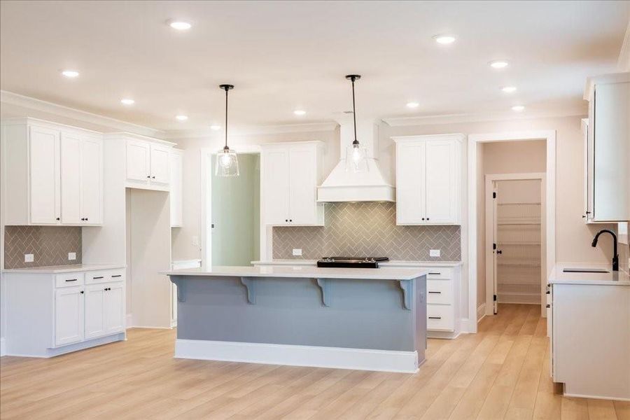 Furnished interior view inside a new home in Autumn Brook, Canton (Image 8).
