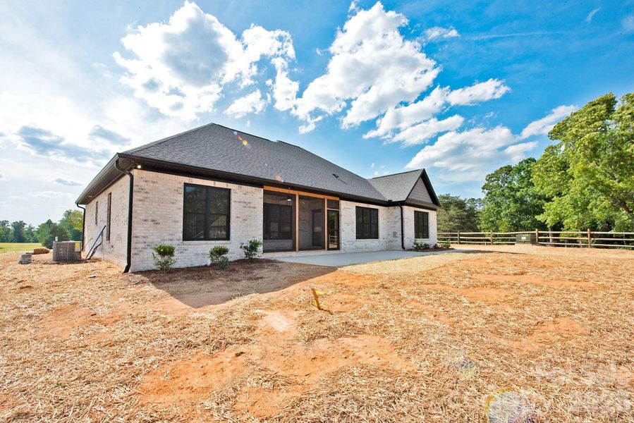 Exterior details and patio area of a home in , China Grove (Image 26).