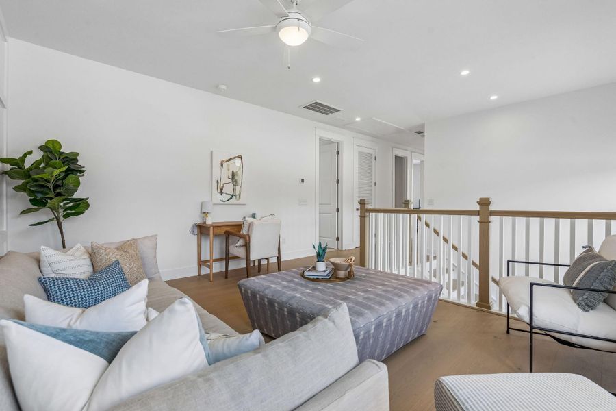 Furnished interior view inside a new home in Miller's Crossing, Johns Island (Image 75).