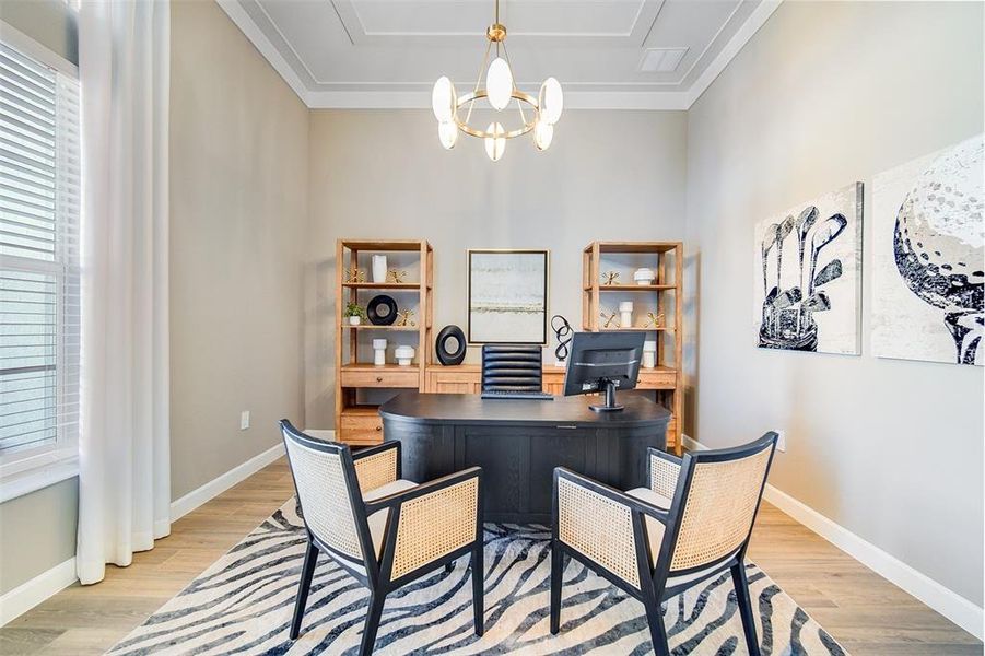 Furnished interior view inside a new home in Calusa Country Club, Lakewood Ranch (Image 16).