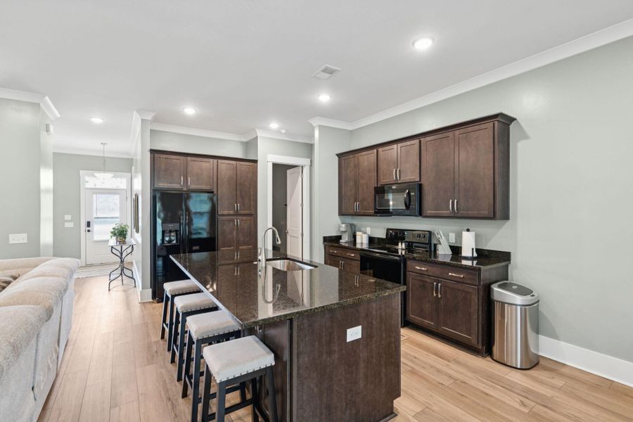 Furnished interior view inside a new home in , Huger (Image 15).