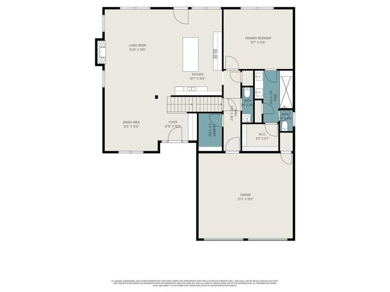 2D floor plan layout of this home in , Douglasville, GA (Image 7). 2D floor plan layout of this home in , Douglasville, GA (Image 7).