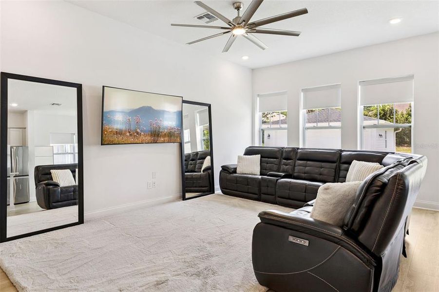 Furnished interior view inside a new home in , Oakland (Image 15). Furnished interior view inside a new home in , Oakland (Image 15).