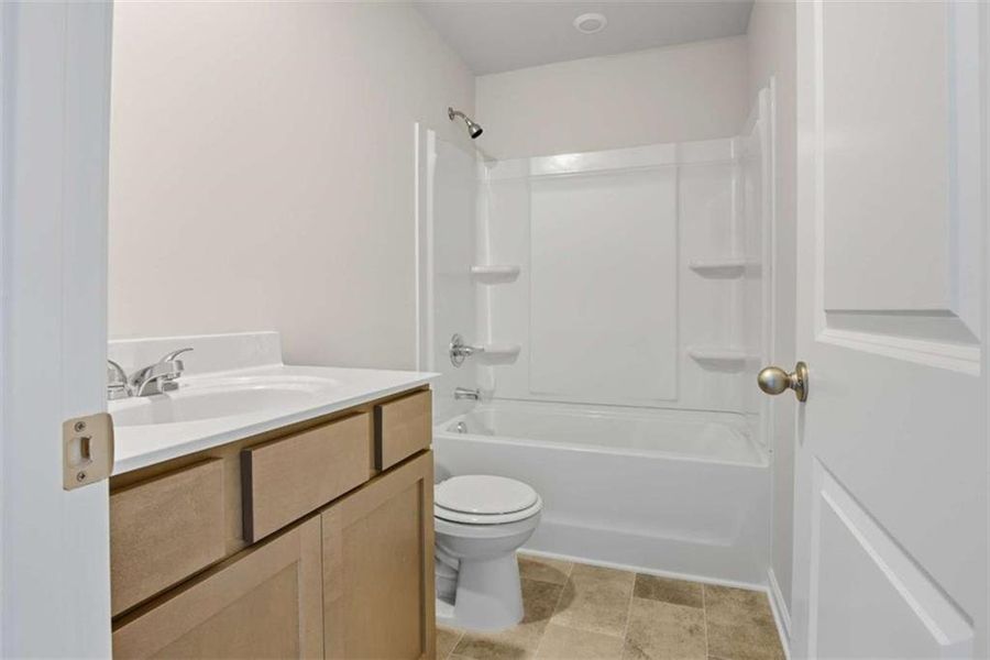 Furnished interior view inside a new home in Creekside Landing, Dallas (Image 6).