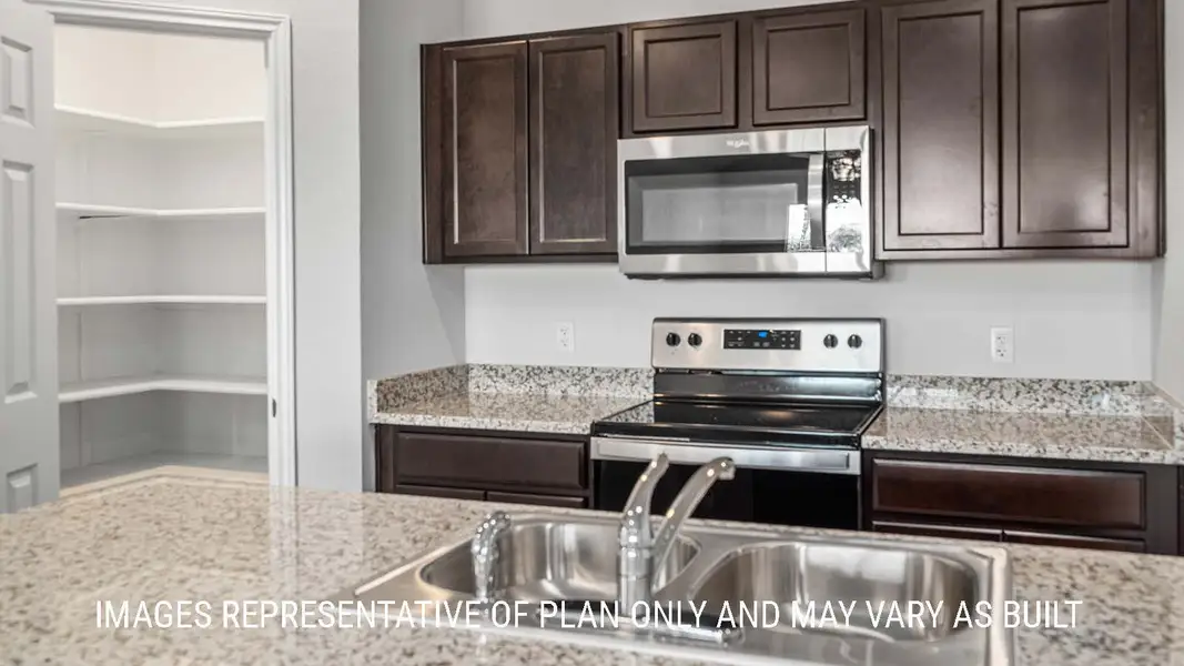 Furnished interior view inside a new home in Oak Ridge, Temple (Image 5). Furnished interior view inside a new home in Oak Ridge, Temple (Image 5).