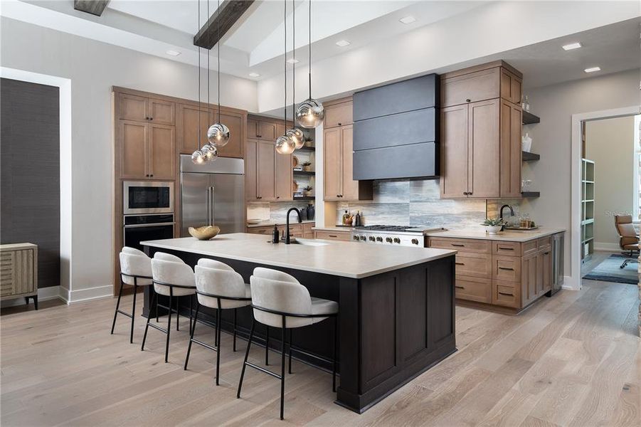 Furnished interior view inside a new home in , Gainesville (Image 4).