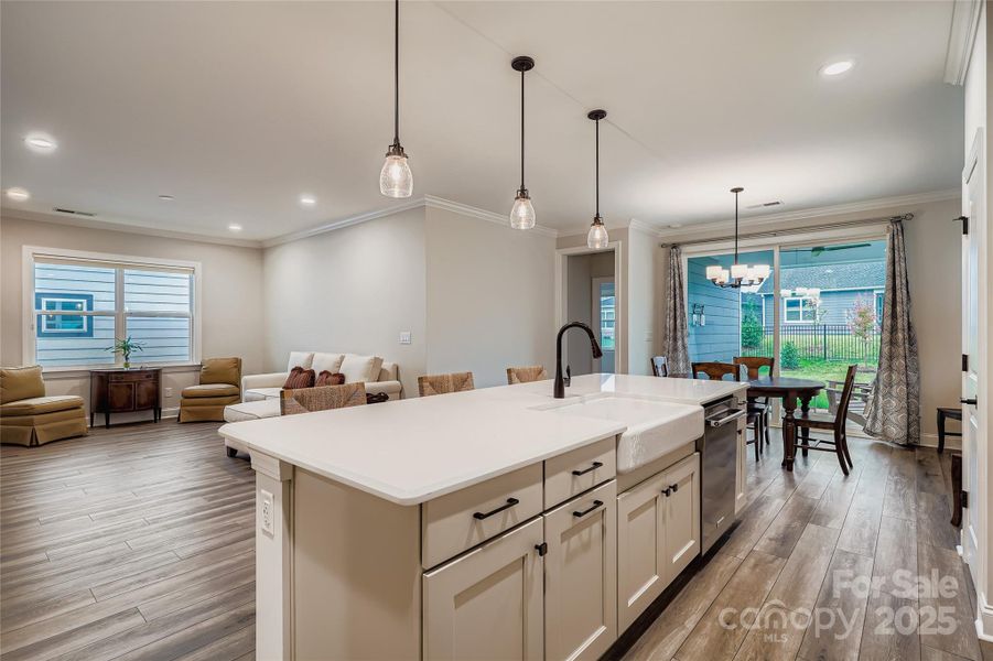 Furnished interior view inside a new home in Trilogy® Lake Norman, Denver (Image 19).