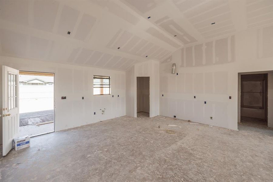 In-progress construction of a new home in , Clyde, TX (Image 4).