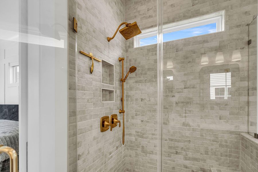 Close-up of interior finishes inside a home in Overlook at Copahee Sound, Awendaw (Image 22).