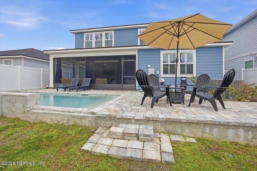 Exterior details and patio area of a home in , Middleburg (Image 27).