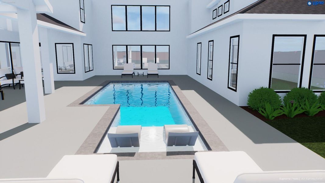 pool rendering