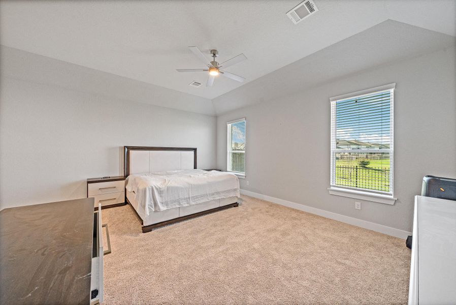 Furnished interior view inside a new home in Morton Creek Ranch, Katy (Image 7).
