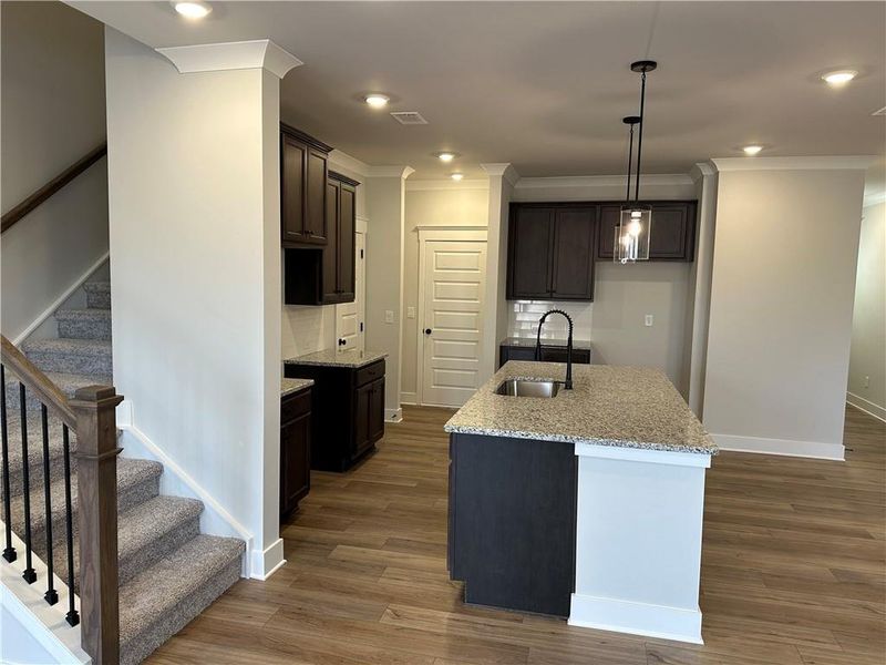 Furnished interior view inside a new home in Millstone at Mundy Mill, Gainesville (Image 8).