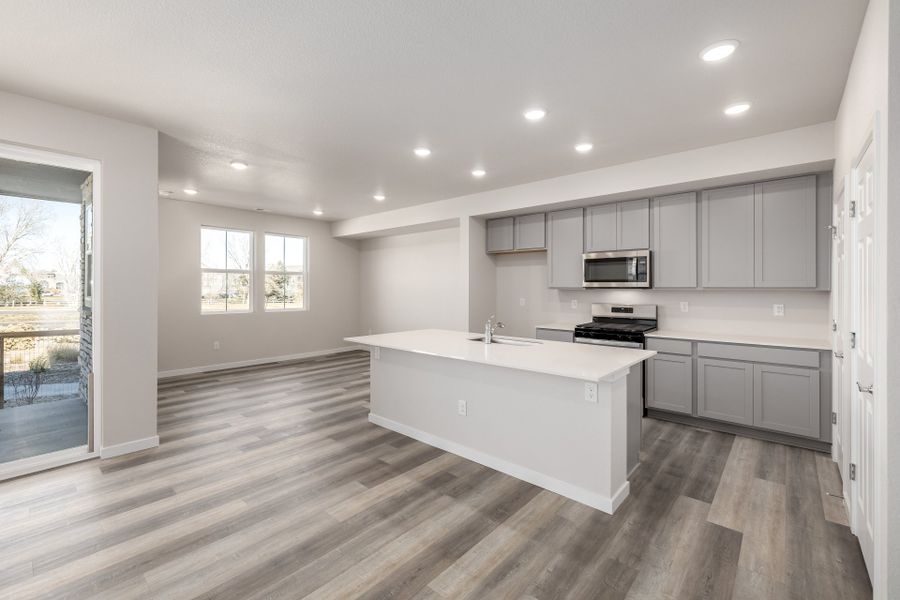 Furnished interior view inside a new home in Arras Park, Thornton (Image 10).