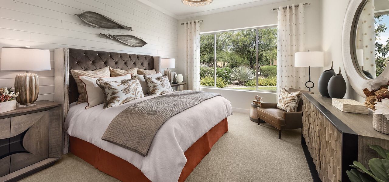 Representative furnished interior of a home built from the Reva by Robson Resort Communities in Robson Ranch Arizona, Eloy (Image 8).