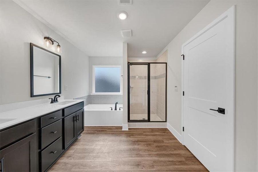 Furnished interior view inside a new home in Canterbury Villas, Carrollton (Image 5).