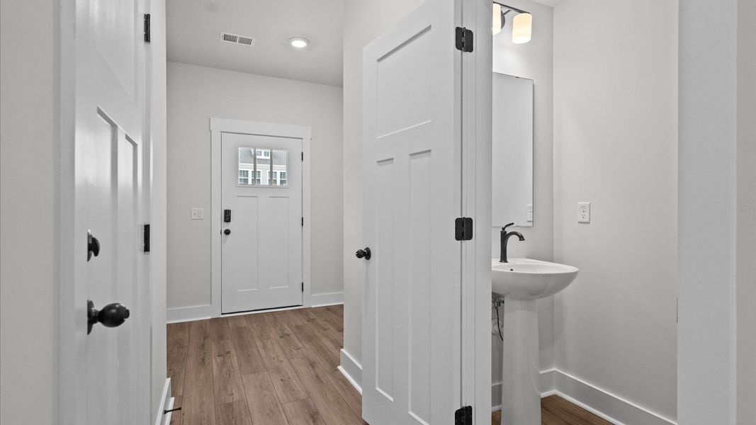 Furnished interior view inside a new home in Ransdell Pointe, Spartanburg (Image 6).